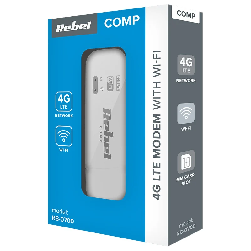 MODEM 4G LTE CU WIFI REBEL