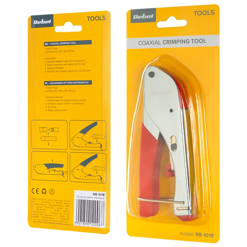 CLESTE SERTIZARE MUFE F RG59 RG6 REBEL
