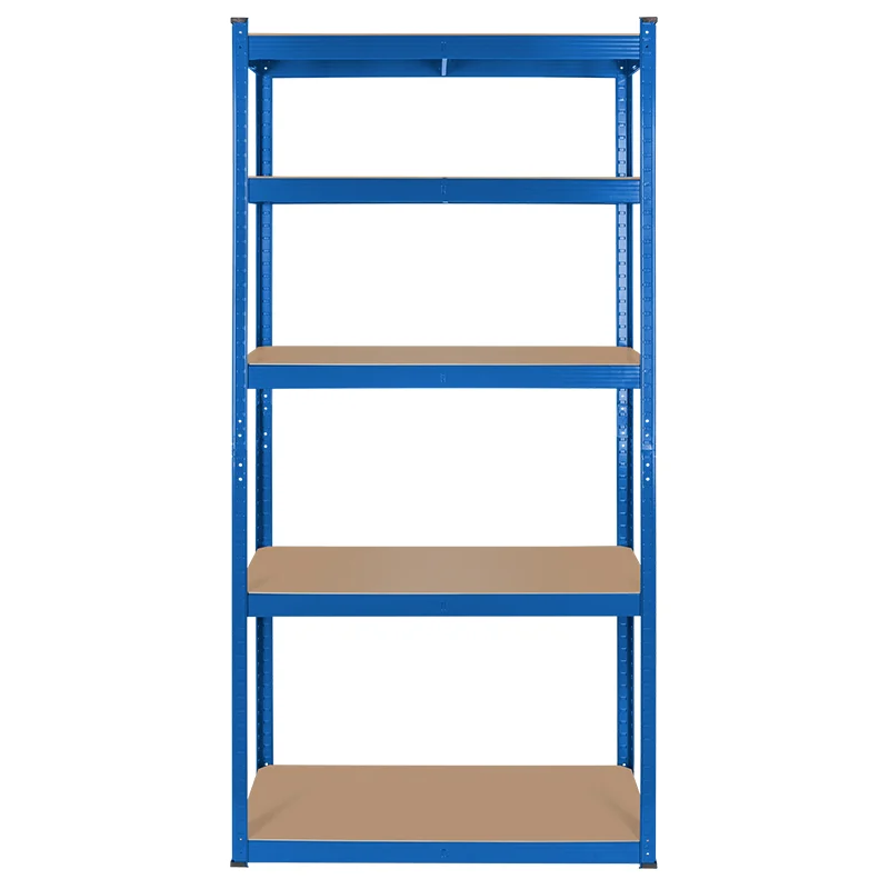 RAFT METALIC 5 POLITE 750K MDF 180X90X40 ALBASTRU REBEL