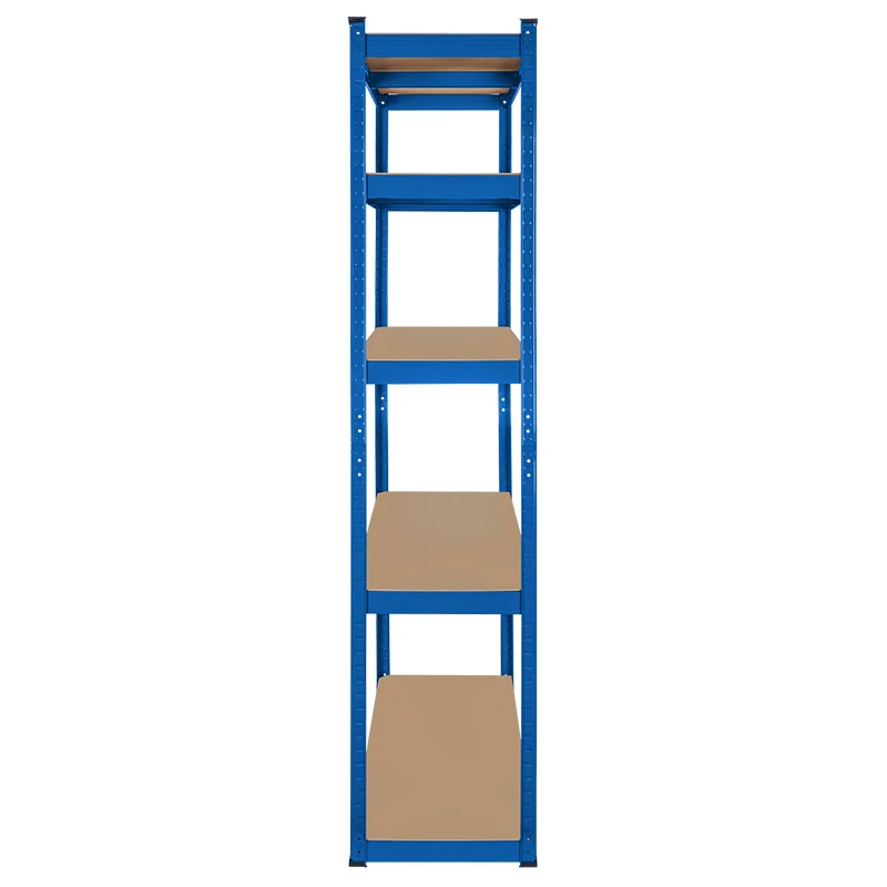 RAFT METALIC 5 POLITE 750K MDF 180X90X40 ALBASTRU REBEL