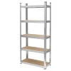 RAFT METALIC 5 POLITE MDF 150X70X30 750KG REBEL