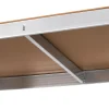 RAFT METALIC 5 POLITE MDF 150X70X30 750KG REBEL