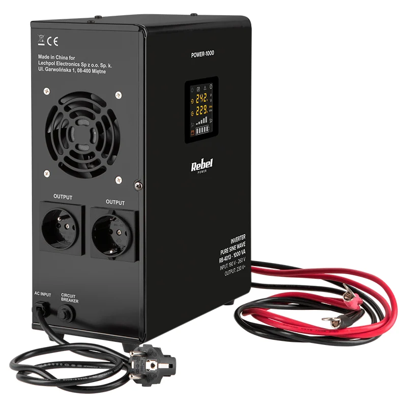 UPS CENTRALE TERMICE SINUS PUR 1000VA 700W 12V REBEL