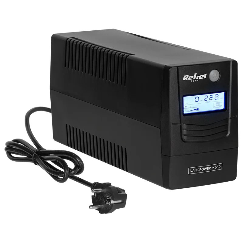 UPS OFFLINE NANOPOWER PLUS 650 (650VA/360W) REBEL