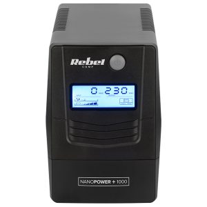 RB-4025@4 UPS OFFLINE NANOPOWER PLUS 1000 (1000VA/600W) REBEL