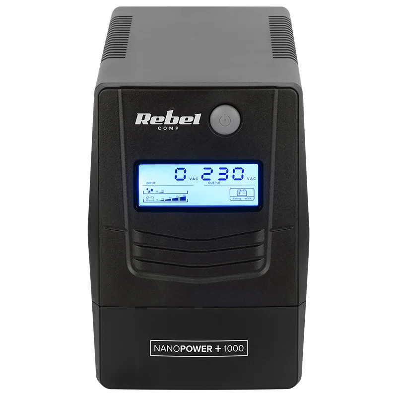 UPS OFFLINE NANOPOWER PLUS 1000 (1000VA/600W) REBEL