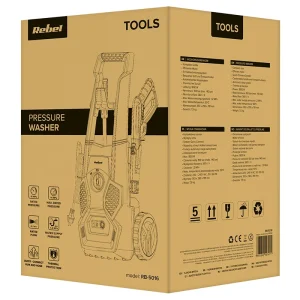 RB-5016@8 APARAT DE SPALAT CU PRESIUNE 1800W REBEL