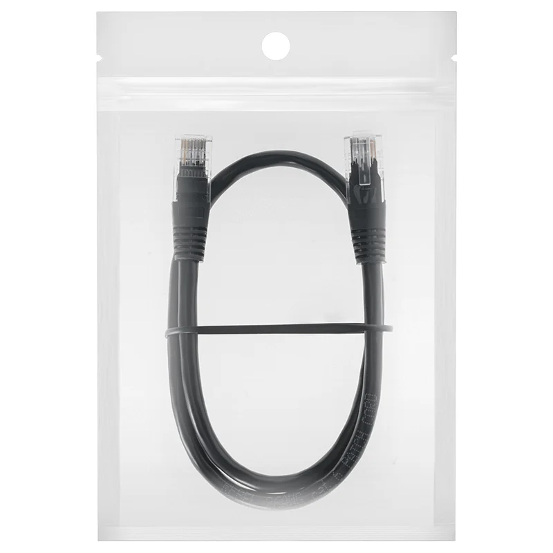 RB-6013-0.5@2 CABLU PATCHCORD UTP CAT6 0.5M NEGRU REBEL