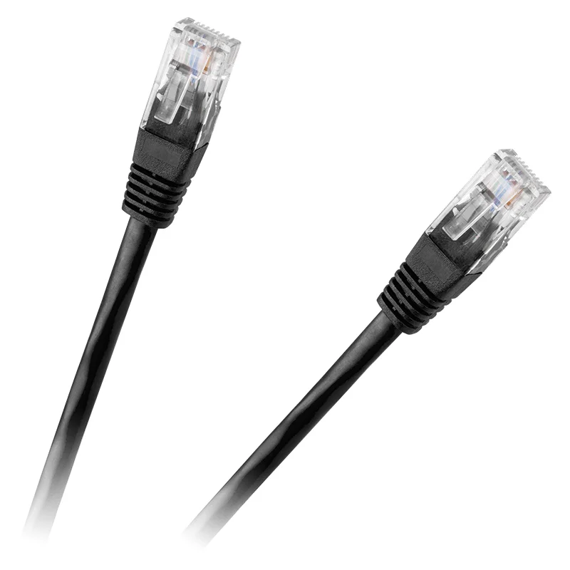 RB-6013-10@1 CABLU PATCHCORD UTP CAT6 10M NEGRU REBEL