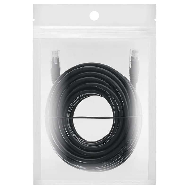 RB-6013-10@2 CABLU PATCHCORD UTP CAT6 10M NEGRU REBEL