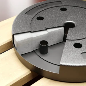 DISC GREUTATE COMPOZIT SET 4 X 1.25 KG REBEL ACTIVE