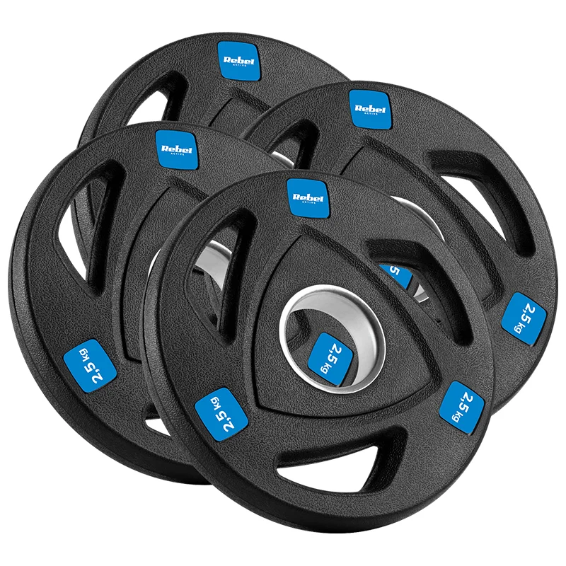 RBA-2108@1 DISC GREUTATE FONTA CAUCIUCATA SET 4 X 2.5 KG REBEL ACT