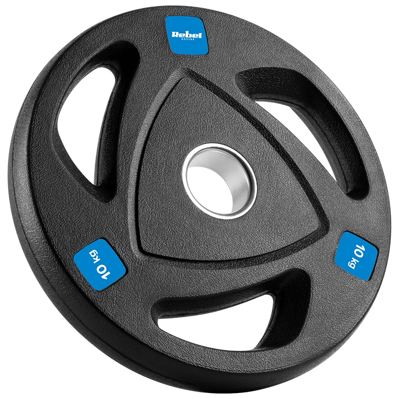 DISC GREUTATE FONTA CAUCIUCATA SET 2 X 10 KG REBEL ACTI