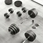 RBA-2208@6 BARA DREAPTA BARBELL 120CM 4.7KG REBEL ACTIVE