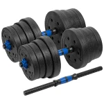 HALTERE REGLABILE CU CONECTOR 2 X 15 KG REBEL ACTIVE