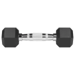 RBA-2325-02@4 GANTERE DUMBBELL HEX FONTA CAUCIUCATA 2X2KG REBEL ACTIV