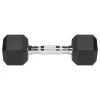 GANTERE DUMBBELL HEX FONTA CAUCIUCATA 2X4KG REBEL ACTIV
