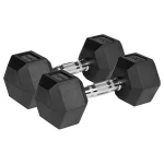 RBA-2325-10 GANTERE DUMBBELL HEX FONTA CAUCIUCATA 2X10KG REBEL ACTI