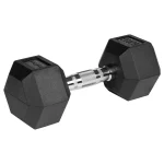 RBA-2325-10@3 GANTERE DUMBBELL HEX FONTA CAUCIUCATA 2X10KG REBEL ACTI