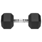 RBA-2325-15@4 GANTERE DUMBBELL HEX FONTA CAUCIUCATA 2X15KG REBEL ACTI