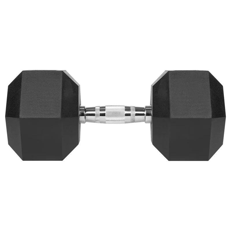 GANTERA DUMBBELL HEX FONTA CAUCIUCATA 25KG REBEL ACTIVE