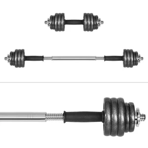 GANTERE REGLABILE CU VALIZA TOTAL 15KG REBEL ACTIVE