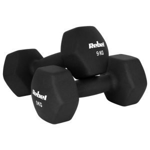 GANTERA FONTA INVELIS NEOPREN HEX 2 X 9KG REBEL ACTIVE