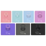 KETTLEBELL VINIL 8 KG REBEL ACTIVE