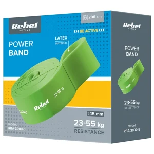 RBA-3000-5@3 BANDA ELASTICA LATEX 208CM 23-55KG REBEL ACTIVE