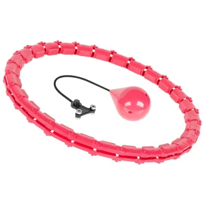 RBA-3065-PK@1 CERC FITNESS SMART HULA HOOP 50 CM ROZ REBEL ACTIVE