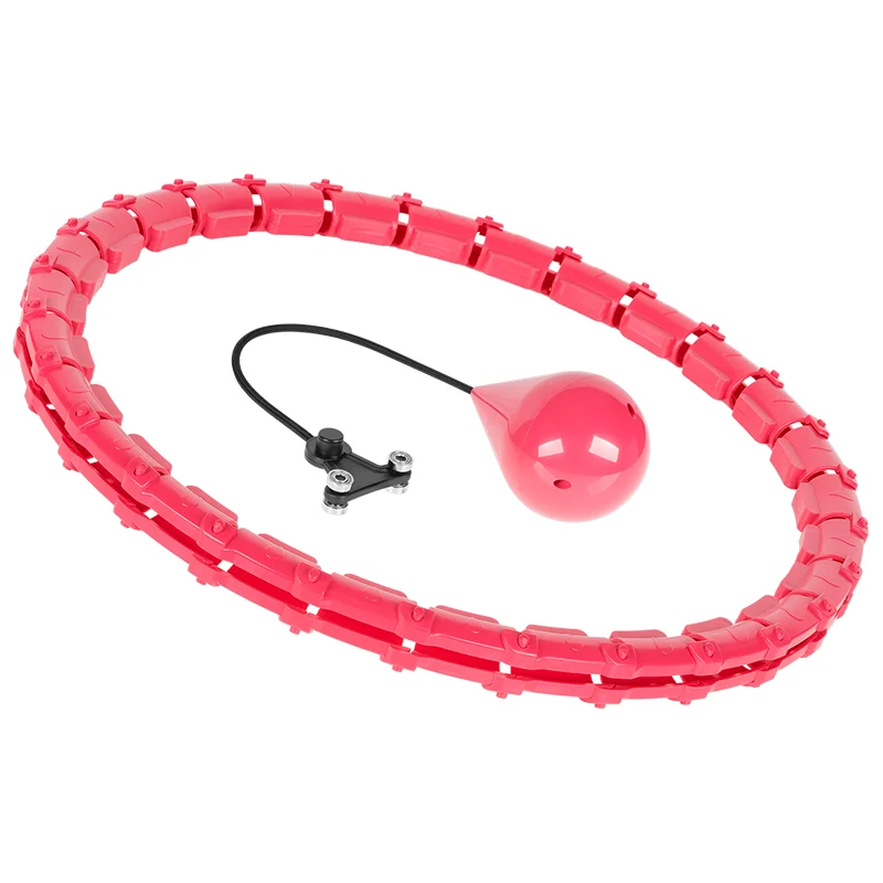 RBA-3065-PK@1 CERC FITNESS SMART HULA HOOP 50 CM ROZ REBEL ACTIVE