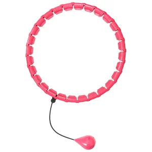 RBA-3065-PK@2 CERC FITNESS SMART HULA HOOP 50 CM ROZ REBEL ACTIVE