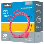 CERC FITNESS SMART HULA HOOP 50 CM ROZ REBEL ACTIVE