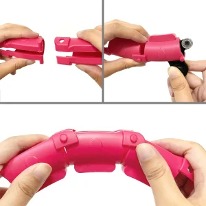 RBA-3065-PK@9 CERC FITNESS SMART HULA HOOP 50 CM ROZ REBEL ACTIVE