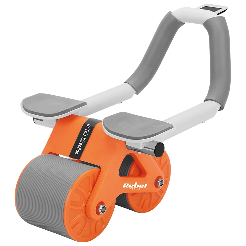 RBA-3068-OR@2 ROATA ABDOMINALA CRONOMENTRU AB WHEEL PORTOCALIE REBEL