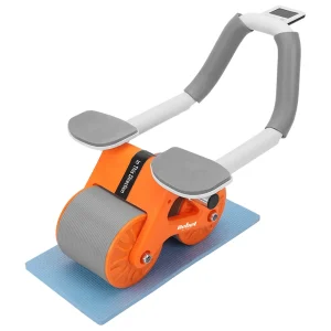 RBA-3068-OR@3 ROATA ABDOMINALA CRONOMENTRU AB WHEEL PORTOCALIE REBEL