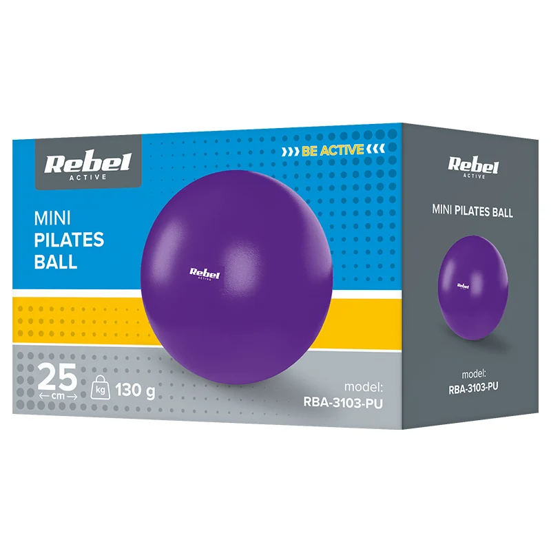MINGE PILATES GIMNASTICA REABILITARE 25CM REBEL ACTIVE