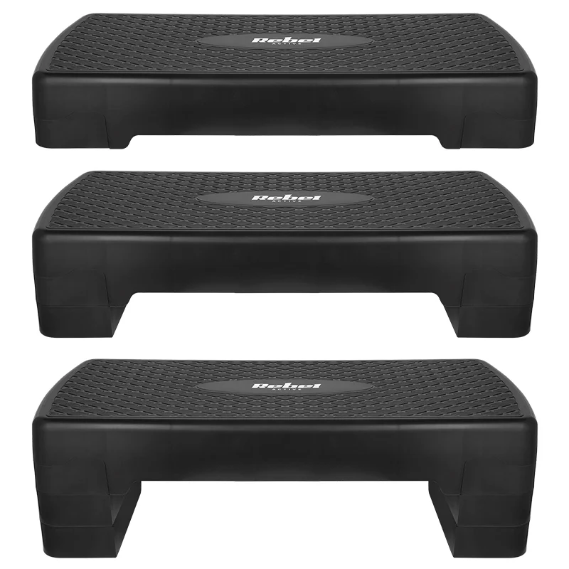 STEPPER AEROBIC 68CM AJUSTABIL 3 NIVELE REBEL ACTIVE