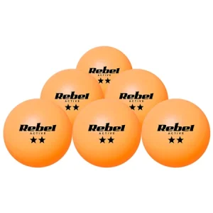 RBA-4008 SET 6 MINGI TENIS DE MASA PING PONG REBEL ACTIVE