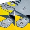 RBA-4507-G@10 SET PLACA GONFLABILA STAND UP PADDLE SCAUN 335X84X15 CM