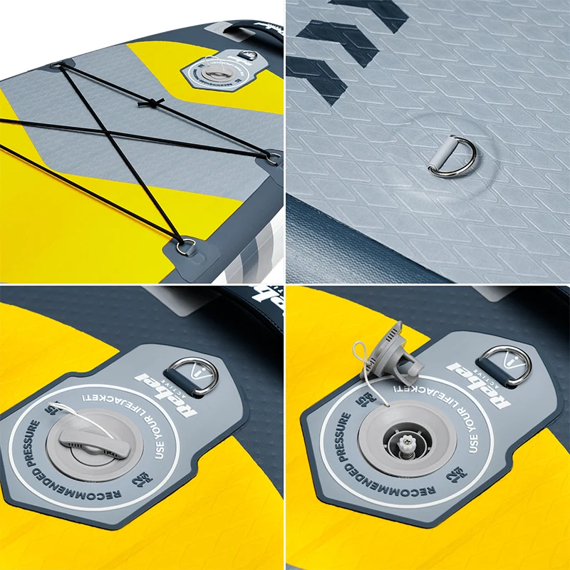 SET PLACA GONFLABILA STAND UP PADDLE SCAUN 335X84X15 CM