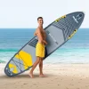 RBA-4507-G@13 SET PLACA GONFLABILA STAND UP PADDLE SCAUN 335X84X15 CM