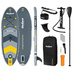 SET PLACA GONFLABILA STAND UP PADDLE SUP 244X76X10 CM