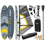 RBA-4513@1 SET PLACA GONFLABILA WINDSURFING SUP 305X76X15 CM