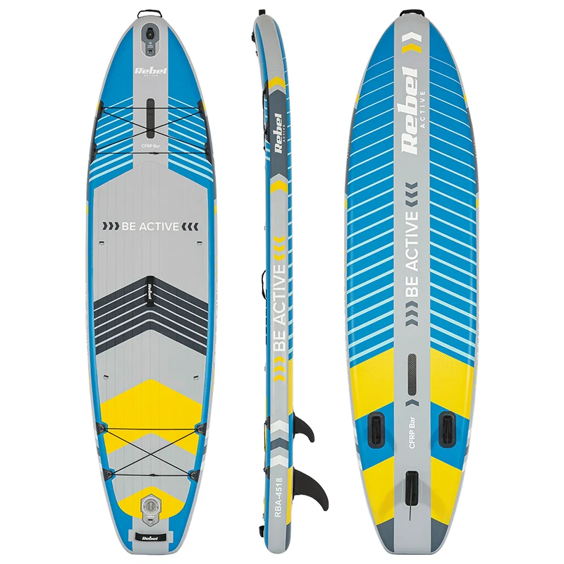 SET PLACA GONFLABILA STAND UP PADDLE SUP PRO REBEL ACTI
