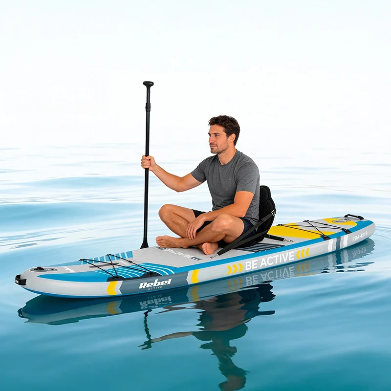 SET PLACA GONFLABILA STAND UP PADDLE SUP PRO REBEL ACTI