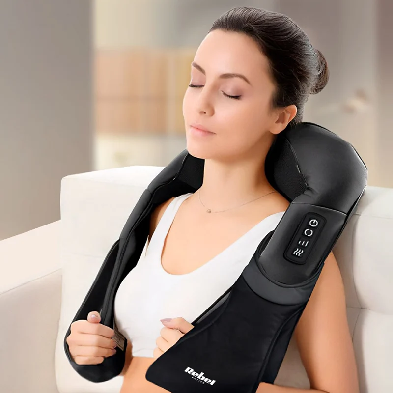 APARAT MASAJ SHIATSU ZONA CERVICALA CU INCALZIRE REBEL