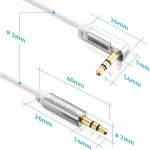S-AU031-300@3 CABLU AUDIO 3.5 TATA - TATA 3.0M 90 SENTIVUS