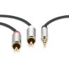 CABLU AUDIO 3.5 TATA - 2XRCA TATA 3.0M SENTIVUS