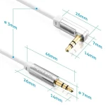SET 2 CABLU 3.5 TATA - 3.5 TATA 1.0M SENTIVUS